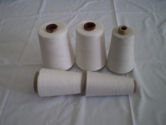 30s Close Virgin 100% Polyester Spun Yarn With Paper Cones