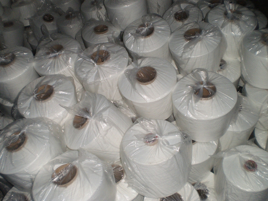 Eco-Friendly Polyester Ring Spun Yarn 30S For Knitting Socks