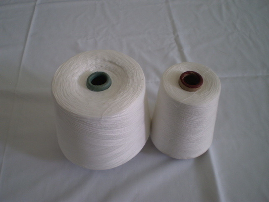 High Tenacity 100% Polyester Spun Yarn , 30s/1 Spun Thread