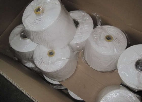 Polyester Spun Yarn , Paper Cone Sewing Thread High Tenacity
