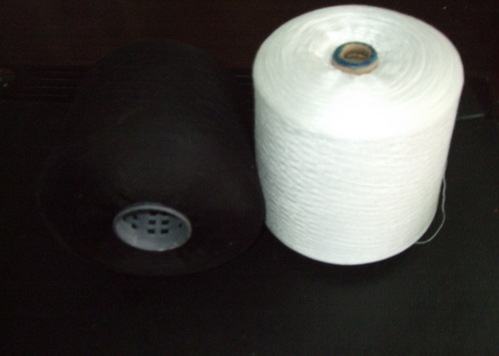 High Tenacity 100% Polyester Spun Yarn , 50s/2 Spun Thread