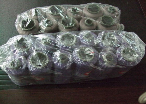 100% Ring Spun Polyester Cone Sewing Thread , 40s/2 3000yards