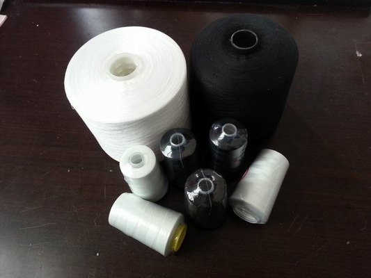 100% Ring Spun Polyester Cone Sewing Thread , 40s/2 3000yards
