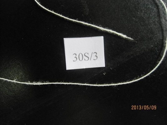 Raw White Polyester Ring Spun Yarn