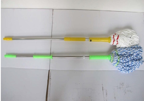 Ultra - soft Polyester Microfiber Clean Twist Mop Looped End with swivel end cap